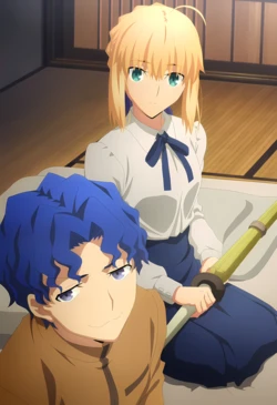 [animechan] Saber x Shinji Premium [AI Generated]