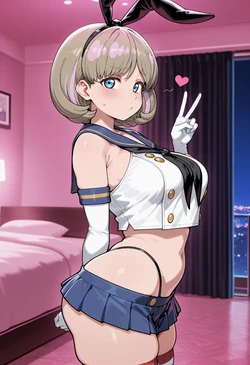 [Nankoai] Keke Tang Shimakaze Cosplay -Lovehotel -Recording (Love Live Superstar) [AI Generated]