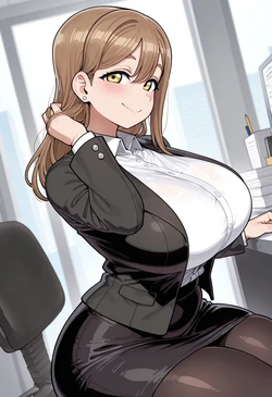 [Nankoai] Hanamaru Kunikida -国木田花丸-req-office.lady-office-indoors-BBC-NTR- (Patreon) [AI Generated]