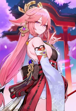 [image merchant] Yae Miko [AI Generated]