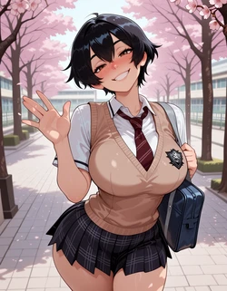 [Carmin Roux] Aki_Kokonoe (Adam's Sweet Agony) [AI Generated]