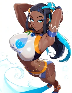 Fr34ky - Nessa (Pokemon) (Patreon) (AI Generated)