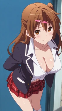 [AIAnArt] Nibutani Shinka (Uniform) [AI Generated]