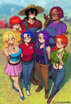 [Tillian] Stardew Valley Bachelorettes (Stardew Valley) [AI GENERATED] - FULL SET