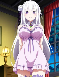 [Ai Art_Dreamer] Emilia | Re : Zero | Set #5 (Patreon) [AI Generated]