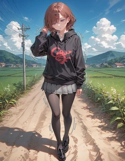 Higuchi Madoka Sex in the country (sample) [AI Generated]