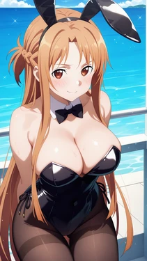 [AIAnArt] Asuna Yuuki (Bunny Girl) [AI Generated]