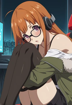 Mackensky - (Request) Seggs // Sakura Futaba [41 images] (Patreon) [AI Generated]