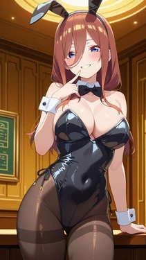 [AIAnArt] Miku Nakano (Bunny Girl) [AI Generated]