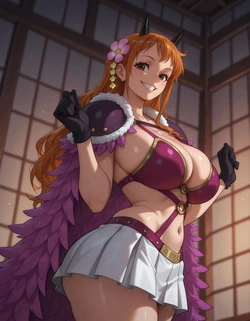 GenNow / GeneratorNow Nami - One Piece (Beast Pirates) [FULL/SOLO SET] [AI Generated]