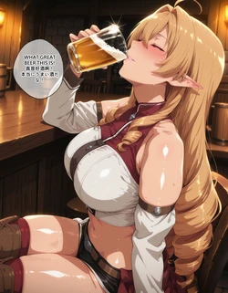 [LewdPeach] Elinalise Dragonroad [AI Generated]