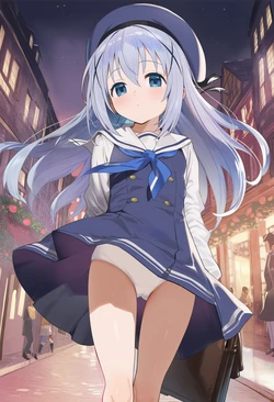 [しまむらわさび] チノ 香風智乃(制服) [AI Generated]