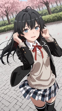 [BBStaff] 八〇と子作りに励む雪〇下雪乃 (Yukinoshita Yukino) [AI Generated]