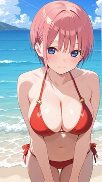 [AIAnArt] Ichika Nakano (Bikini) [AI Generated]