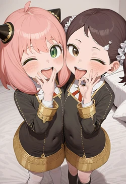 (しか)ベッキーアーニャ [AI Generated]