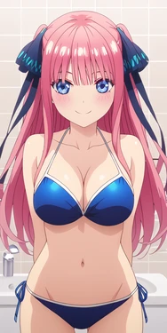 [AIAnArt] Nino Nakano (Bath) [AI Generated]