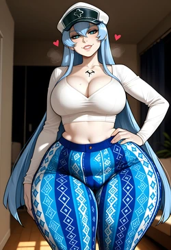 DreamcoreArt - Set - 1789 Esdeath BWC (Patreon) (AI Generated)