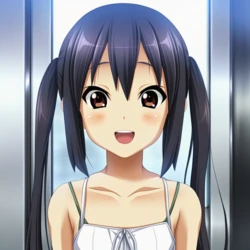 [Prompt Forbidden] K-On!: Azusa Nakano (Train Ver.) (Ultimate) (Patreon) [AI Generated]