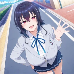 [LOVE vs BBC] Asanagi Umi LOVE (154p) [AI Generated]