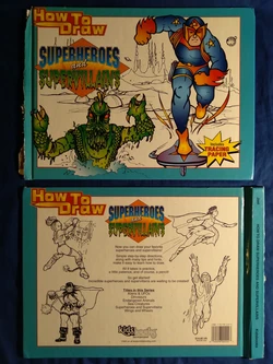 How To Draw Superheroes and Supervillians