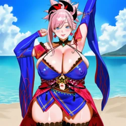[Darkmagic] Musashi X BWC (Fate Grand Order) [AI Generated]