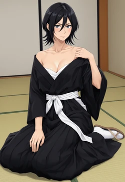 BLEACH/死神  朽木露琪亚/朽木ルキア／くちき ルキア 立绘 [AI Generated]