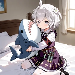 牧羊犬 - アズールレーン U-110 潜水鮫のカワイイ夢 [AI Generated]