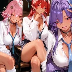 [AI Generated] 鳴潮のエロい女ギャル化01