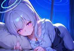 [AI Generated] ノア添い寝、耳かき