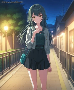 [Bluu AI] [Extra] Temari Tsukimura | Gakuen Idolmaster [AI Generated]