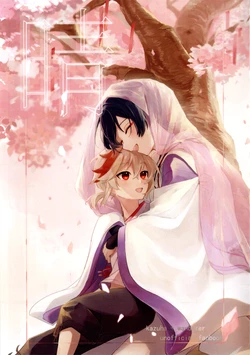 (Kami no Eichi 15) [Momo (Mimimi)] Haru (Genshin Impact)