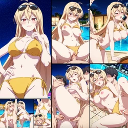 [wapai] Aliceliese Lou Nebulis IX (Bikini) アリスリーゼ・ルゥ・ネビュリス9世 [AI Generated]