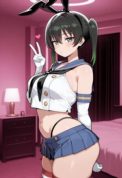 [Nankoai] Yuu Takasaki -Shimakaze Cosplay -Lovehotel -Recording (Love Live! Nijigasaki High School Idol Club) [AI Generated]