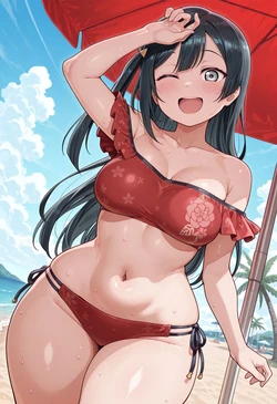 [Nankoai] Setsuna Yuki - 優木 せつ菜 -req-kujibikido.swimsuit-beach-lovehotel-encounter-BBC-NTR- (Patreon) [AI Generated]
