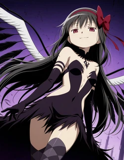 [azusa/azusa105] 魔法少女まどか☆マギカ 悪魔ほむら(270P) | Puella Magi Madoka Magica – Devil Homura 270P [AI Generated]