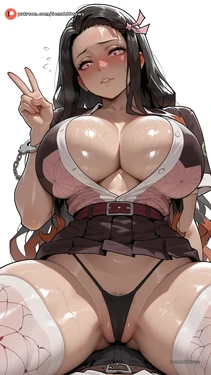 SENS18DRAWS AI ART - NEZUKO KAMADO - KIMETSU NO YAIBA [AI Generated]