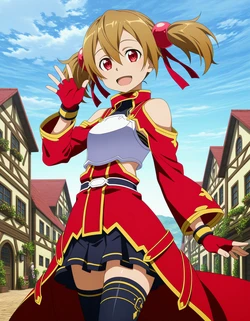 [azusa] Silica (Sword Art Online) [AI Generated]