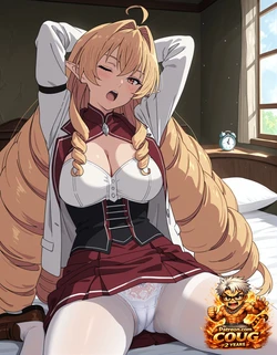 Elinalise Dragonroad hentai | Mushoku Tensei NSFW parody [AI Generated]
