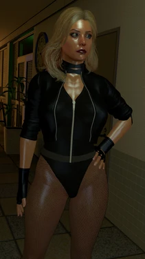 [MrMidnightCosmic] Black Canary captured and tied up!