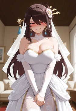[BankaiArts] Wedding Dress • Genshin Impact [AI Generated]