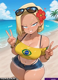 [Mordor AI] Android 18 - Brazilian [AI Generated]