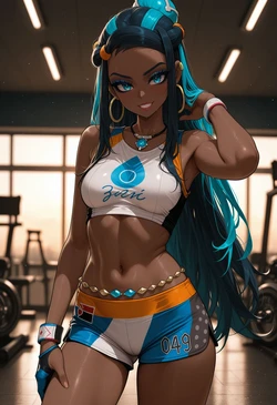 [VantaWaifu] Nessa (Pokemon) BBC [AI Generated]