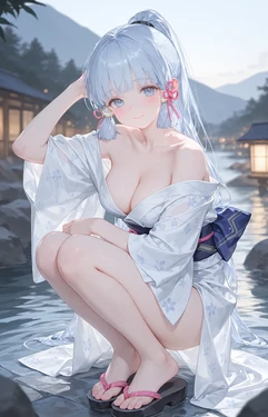 [NCDX]穿浴衣的神里绫华！！！！！！！群U赞助 [AI Generated]