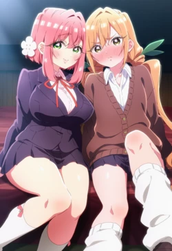 [Corudozera] [200pics] #2 Karane Inda x Hakari Hanazono (院田唐音x花園羽香里) / The 100 Girlfriends Who Really, Really, Really, Really, Really Love You (君のことが大大大大大好きな100人の彼女) [AI Generated]