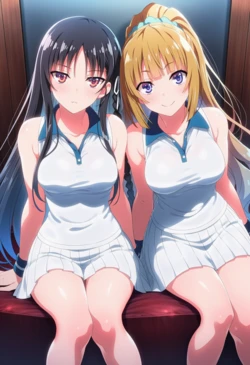 [Corudozera] [200pics] #3 Suzune Horikita x Kei Karuizawa (堀北鈴音x軽井沢恵) / Classroom of the Elite (ようこそ実力至上主義の教室へ) [AI Generated]