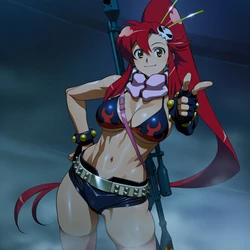 [Cyber-Wifu11] Yoko (Tengen Toppa Gurren Lagann) [AI Generated]