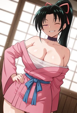 [Vortalis] Shigure Kousaka - History's Strongest Disciple Kenichi! [111 pics Full Set 4] [Patreon] [AI Generated]