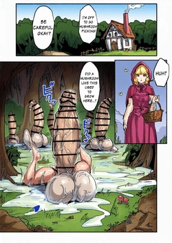 [Meshi Shinja] Mori no futanari kinoko ni goyōshin [AI Colorized]