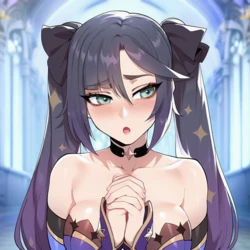 [Frogai] Mona's initiation comic (raws & extras) (Genshin Impact) [AI Generated]