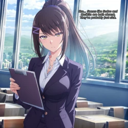 [TsarAi] [Booster tier Request] Horikita Suzune x Ken Sudou Part 3 (Patreon) [AI Generated]